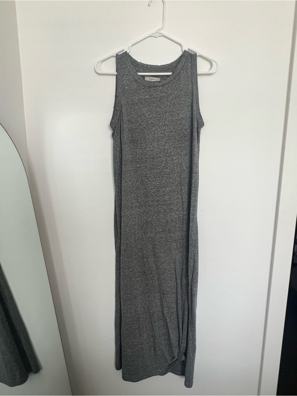 Current/Elliott Charcoal Gray Sleeveless Maxi Dress